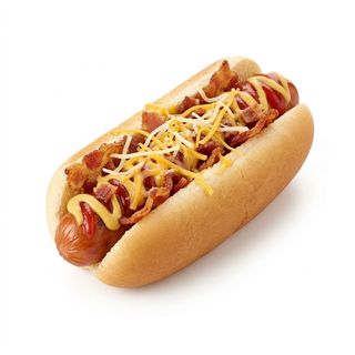 Perrito Yumbo con Bacon y Queso