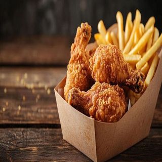 Ración De Alitas De Pollo Fritas (4 Uds.)