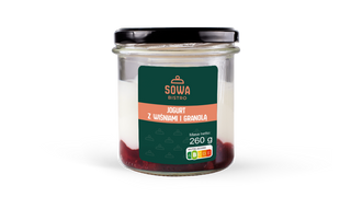 Jogurt z wiśniami i granolą 260g