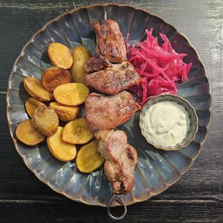 Szaszłyk wieprzowy 250g/100g/50g/50g