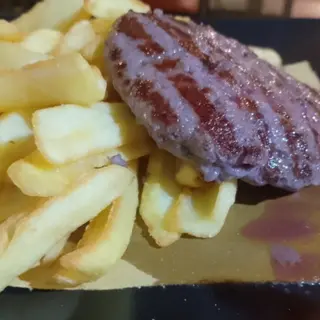 Hamburger al piatto