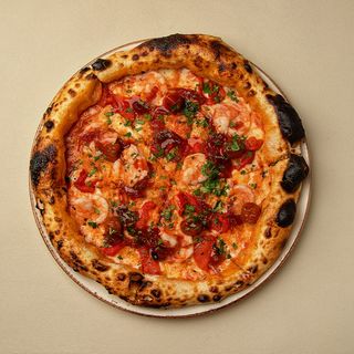 Піца з креветками