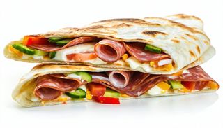 Piadina salame milano