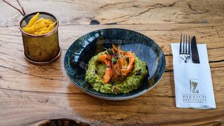 Guacamole cu Creveti