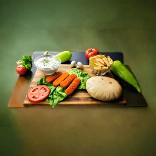 Riblji štapići sa pomfritom mini obrok