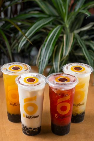 Бабл ти клубника-киви (650мл)