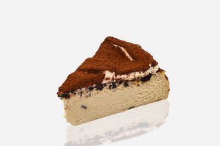 Porcion De Tarta Cheesecake Tiramusi