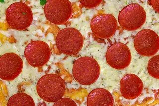 Pizza Pepperoni- 1/8 Plateau