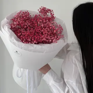 Букет "Гіпсофіл рожевий (7)"