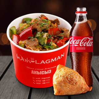 Комбо с Coca-Cola "Гуйру лагман"