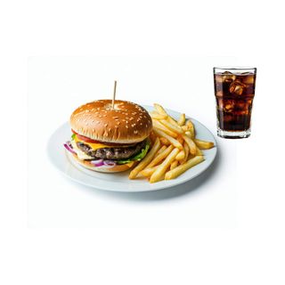 Menú Hamburguesa Universitario