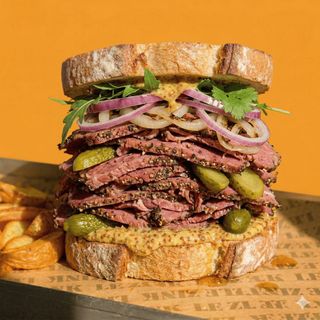 Le Montreal Smoke Meat Sandwich