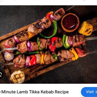 Lamb Shashlik mild