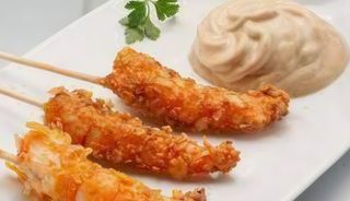Tapa De Gambas Crujientes