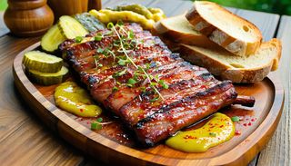 Piept de porc la grătar