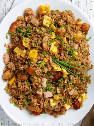 Arroz chaufa