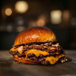 Sloppy Joe double burger