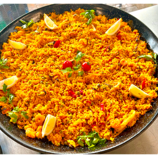 Паеля с морски дарове (420г)