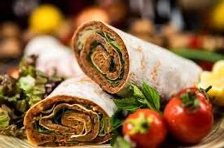 Cig Kofte wrap 30cm vegetarian