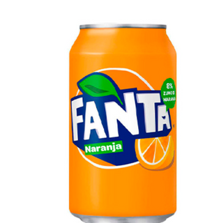 Lata fanta naranja