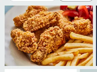 Alitas de pollo con patatas (5 uds.)