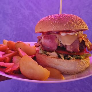 Burger cheese & bacon