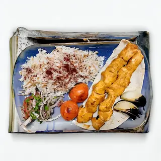1/2 kabab poulet