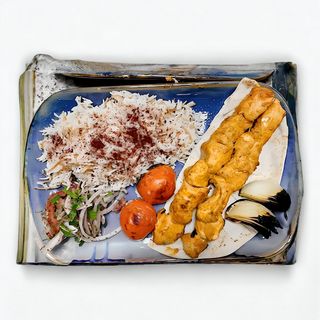 1/2 kabab poulet