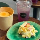 КОМБО-САЛАТ (бульон курячий + салат із шинкою+ лимонад/айс латте)