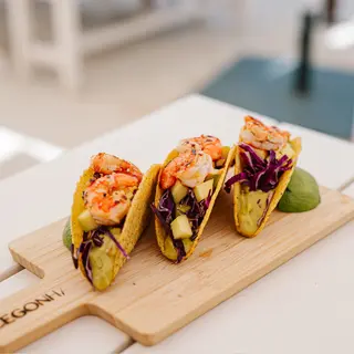 Tacos de Camarão