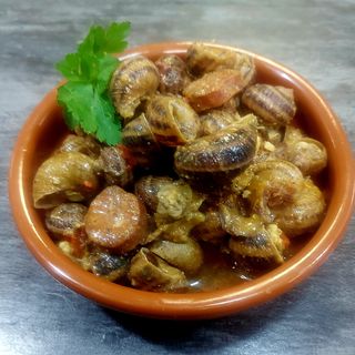 Ración Caracoles en salsa 
