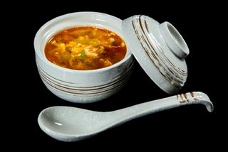 244. Zuppa di pomodoro e uova