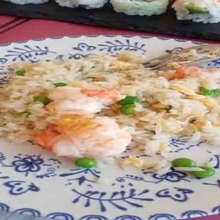 Arroz Frito Con Gambas