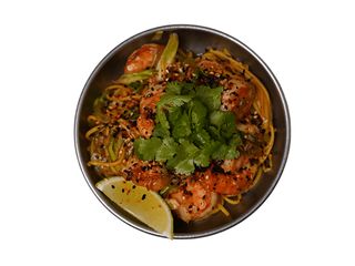 Локшина з креветками