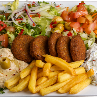 Falafel en plato