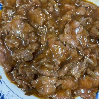 50. Ternera con piña natural 