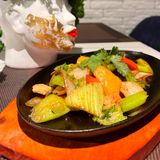 Жаровня с куриным филе