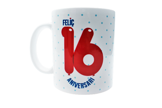 Taza Feliç 16 Aniversari