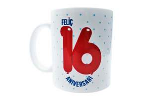 Taza Feliç 16 Aniversari
