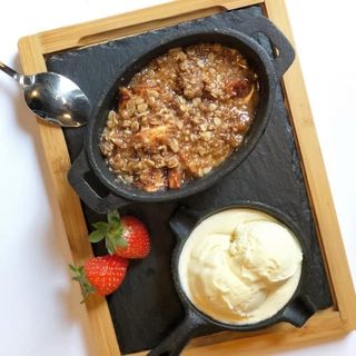 Apple crumble