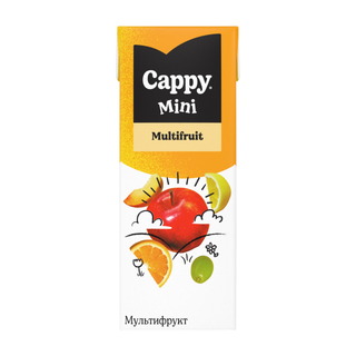 Нектар Cappy mini мультифрукт 0,2 л