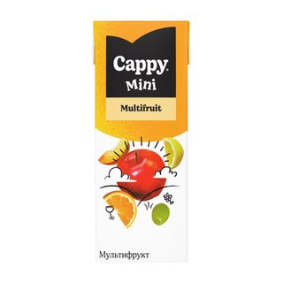 Нектар Cappy mini мультифрукт 0,2 л