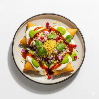 Samosa chat