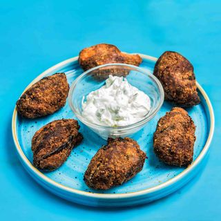 Crocchette di melanzane ripiene di formaggio