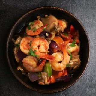 Gambas grelhadas