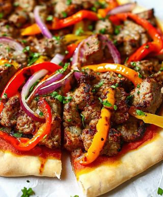 Kebap pizzetta
