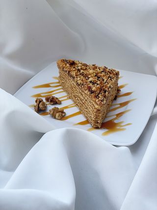 Ciastomiodowo-orzechowe