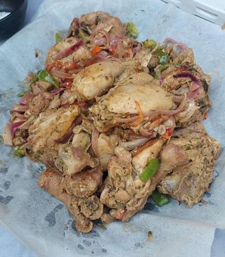 Poulet Mayo + Attiéké