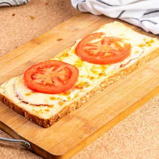 Принцеса с шунка и кашкавал