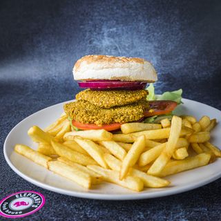 Double vege burger